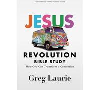 Greg Laurie Ellen Va Jesus Revolution Bible Study Book with Video Ac (Tascabile)