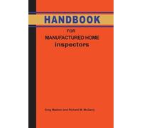 Greg Madsen Richard M McGar Handbook for Manufactured Home Inspecti (Tascabile)