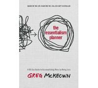 Greg McKeown The Essentialism Planner (Poster)