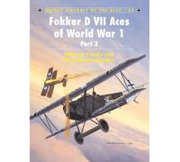 Greg VanWyngarden Norman Franks Fokker D VII Aces of World War 1 (Tascabile)