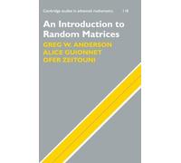 Greg W. Anderson Alice Guionnet Ofe An Introduction to Rando (Copertina rigida)
