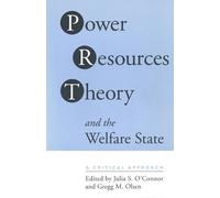 Gregg M. Olsen Power Resource Theory and the Welfare State (Tascabile)