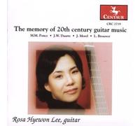 GREGG SMITH Memory of 20th Century Guitar Music (CD)