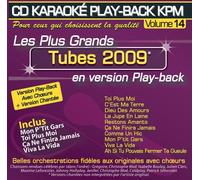 Grégoire - CD Play Back Karaoké KPM vol. 14 "Tubes 2009"