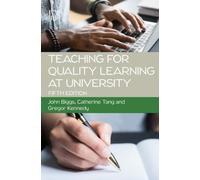 Gregor Kennedy Catherine Tang Teaching for Quality Learning at Uni (Tascabile)