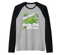 Gregor Mendel Dare Piselli Una Chance Biology Lab Tech Genetic Maglia con Maniche Raglan