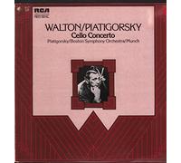 Gregor Piatigorsky, Charles Munch, Boston Symphony Orchestra - Walton: Cello Concerto [LP]