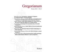 Gregorianum (2024). Vol. 105/1 - [Edizioni Studium]