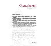 Gregorianum (2025). Vol. 1