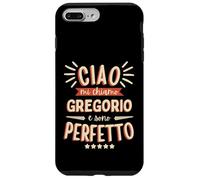 Gregorio Idea Regalo Personalizzata Nome Divertente Custodia per iPhone 7 Plus/8 Plus