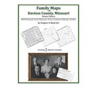Gregory a Boyd J D Family Maps of Daviess County, Missouri (Tascabile)