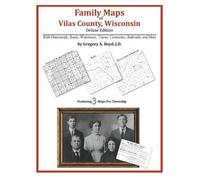 Gregory a Boyd J D Family Maps of Vilas County, Wisconsin (Tascabile)