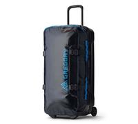 Gregory Divide Rollers - Alpaca Wheeled Duffel 100 - Borsone con ruote, 81 cm, 100 L, 3.96 KG, Resistente alle intemperie, Organizzazione interna intelligente, Blu (Slate Blue)