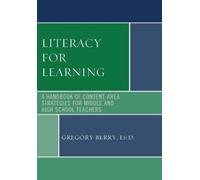 Gregory Berry Literacy for Learning (Tascabile)