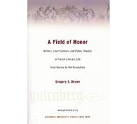 Gregory Brown A Field of Honor (Copertina rigida) Gutenberg-e