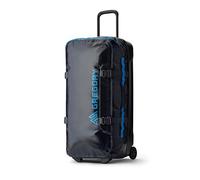 Gregory Divide Rollers - Alpaca Wheeled Duffel 100 - Borsone con ruote, 81 cm, 100 L, 3.96 KG, Resistente alle intemperie, Organizzazione interna intelligente, Blu (Slate Blue)