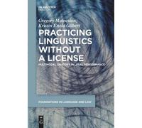 Gregory Matoesian Kristin Eno Practicing Linguistics Without (Copertina rigida)