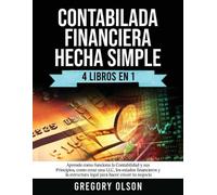 Gregory Olson Contabilada Financiera Hecha Simple 4 Libros en 1 (Tascabile)