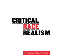 Gregory Parks Critical Race Realism (Copertina rigida)