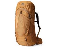 Gregory Trailflex - Stout 55 - Zaino da trekking, 80 cm, 55 L, 1.68 KG, Zaino da trekking da uomo con vestibilità regolabile, compatibile con sistema di idratazione, Marrone (Sandstone)
