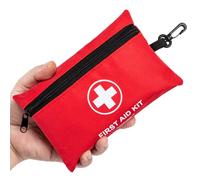 Grehge Kit Medico 140 Pezzi Small First Aid Medical Kit for Car, Home, Office, Viaggi, Campeggio, Sport, Outdoor, Scuola - Forniture di emergenza per il primo soccorso e kit di sopravvivenza
