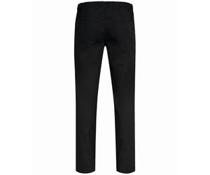 GREIFF Cuisine Basic 5321 - Pantaloni da lavoro da uomo, a cinque tasche, vestibilità regolare, con elastico in vita, per gastronomia, servizio, cucina e ristorante, con bottoni verdi certificati