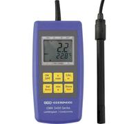 Greisinger 603923 GMH 3431 Misuratore combinato Particelle disciolte (TDS), Con