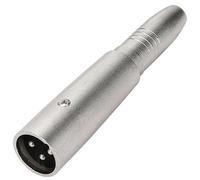 Greluma 1 pezzo adattatore XLR maschio a femmina da 6.35mm,spina XLR a 3 pin per connettore audio presa da 1/4",convertitore jack TS/TRS a XLR per mixer,microfono,amplificatore