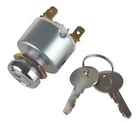 Greluma 1 pezzo Blocchetto di accensione per auto,interruttore di accensione dell'interruttore di avviamento del motore universale da 12 V,di accensione/spegnimento a 3 posizioni con 2 chiavi