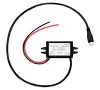 Greluma 1 pezzo convertitore DC-DC da 12V a 5V 3A impermeabile con porta micro USB, adattatore di alimentazione del modulo Micro USB SEPO DOWN Compatibile con Raspberry Pi 4, cellulare, auto