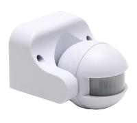 Greluma 1 pezzo Interruttore della luce con sensore di movimento PIR AC220V-240V, interruttore a parete ad alta sensibilità per uso interno ed esterno, raggio di rilevamento 12 m a 180°