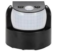 Greluma 1 pezzo sensore di movimento a infrarossi PIR a doppia sonda, AC 220V-240V Interruttore di rilevatore di movimento PIR, intervallo di rilevamento 12 m a 180 °/360 °