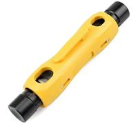 Greluma 1 Pz Spellafili coassiale a doppia estremità, spelafili coassiale, tronchese per cavi coassiali, RG59, RG6, RG7, RG11