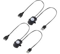 Greluma 2 Pz Interruttore con sensore di movimento PIR mini DC 5-24V 2A Interruttore con sensore di presenza per illuminazione LED fai da te, interruttore automatico con porta USB