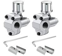 Greluma 2 Pz Kit valvola perforante BPV-31 Valvola rubinetto frigorifero compatibile con tubo flessibile con diametro esterno da 1/4", 5/16", 3/8" per condizionatori d'aria HVAC