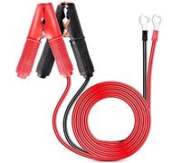 Greluma 2 Pz Morsetti a Coccodrillo 30A Morsetti a Coccodrillo Cavo Jumper 12v 24v per caricabatteria per auto-1m