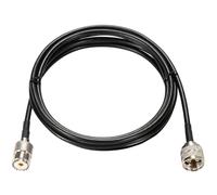 Greluma 2m UHF PL259 Maschio a SO239 Femmina Cavo coassiale RG58 per CB Radio Ham Radio Antenna Ricetrasmettitore mobile amatoriale Walkie Talkie