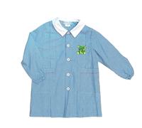 Grembiule asilo bambino Andy&Gio' 90236 Quadretti Bianco/azzurro