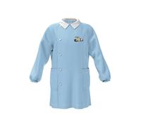 GREMBIULE ASILO BAMBINO AZZURRO AUTO - 3 ANNI