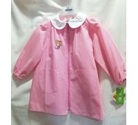 Grembiule Asilo Cerniera Siggi 3 Anni Zip 98 cm tg.50 Jolie Bambina Rosa Quadret