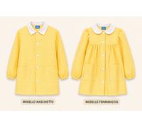 Grembiule Asilo Materna Bimbo Bimba Quadretti Vari Colori 2-6 anni MADE IN ITALY