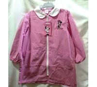 Grembiule Asilo Minnie con Zip 6 Anni 116 cm tg.65 Rosa Quadretti Disney Bambina