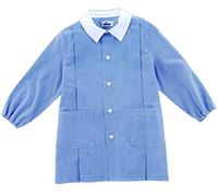 Siggi - Grembiule Asilo Bimbo Quadretti - 2A / Quadretti Azzurro