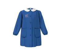 Grembiule bambina elementare con bottoni e ricamo 47GR4228 SIGGI