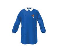 Grembiule bambino elementare con bottoni e ricamo 47GR4254 SIGGI