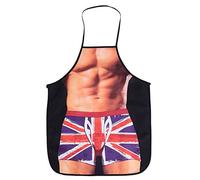Grembiule Barbecue Uomo, Grembiuli Divertenti di Cottura 3D Grembiule Sexy Divertente Creativi Grembiule da Cucina per Gli Uomini Fidanzato (19 x 9 x 2cm-Uomo Muscoloso)