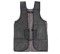 Grembiule barbiere Grembiule parrucchiere Grembiule impermeabile regolabile Tasca grande Grembiule salone per parrucchieri Cosmetologi Materiale PU Nero Taglia unica