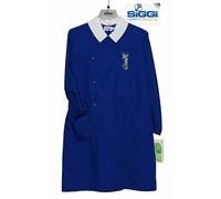 Grembiule bimbo blu bluette ricamato per scuola elementare SIGGI vari modelli