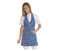 Grembiule Cameriere Bistro Blu City 06 con Pettorina - Isacco - Falda Barista