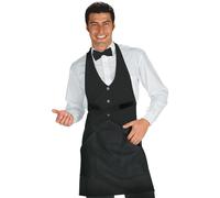 Grembiule Cameriere Garcon con tasche regolabile Isacco sala bar - 037001